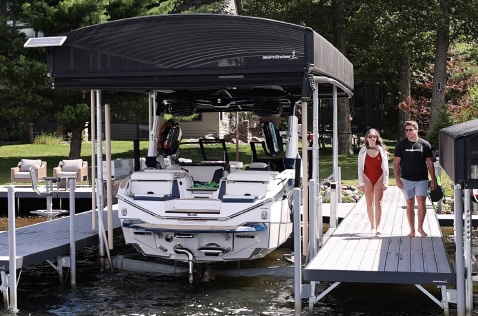 High and dry system keeps key components above water