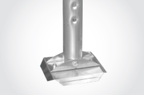 ShoreStation telescoping leg options with large foot pad and adjustable extensions